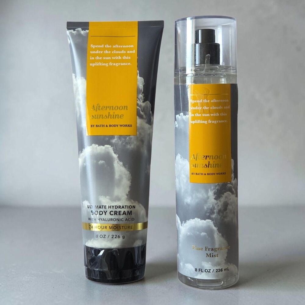 Bath & Body Works Afternoon Sunshine Set